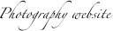 Photography website